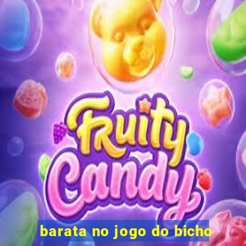 barata no jogo do bicho